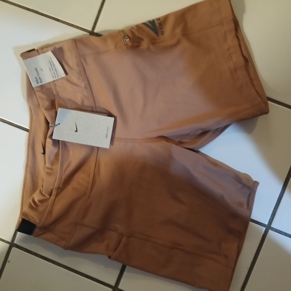 Nike Tan Athletic Shorts
